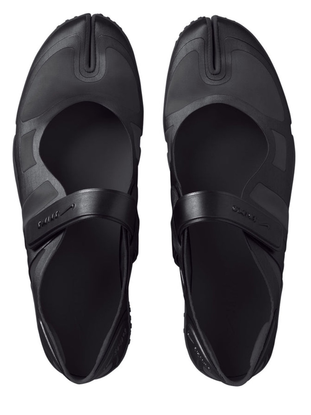 NIKESKIMS Rift Satin Shoe Sneaker Black NEW 6.5 (FW101)